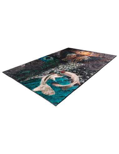 Exotic 210 Multi-Color Floral Rug – Vibrant Design