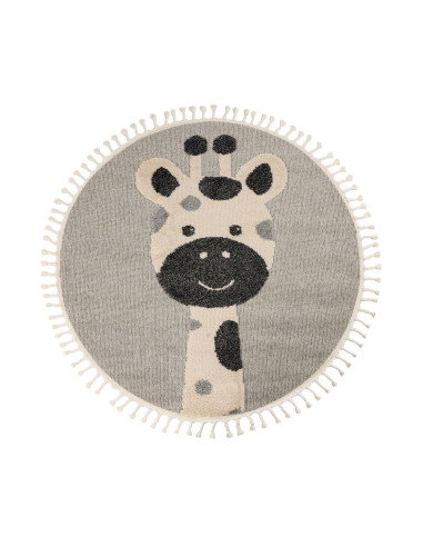 Fano 392 Gira Children's Rug with Playful Giraffe Design