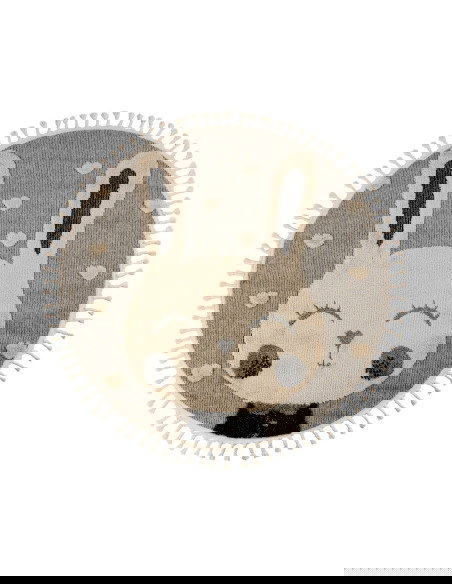 Fano 395 Rahe Round Kids Rug – Soft Durable Carpet