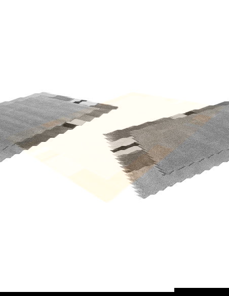 Frisco 281 Grey Modern Geometric Rug – Soft & Durable