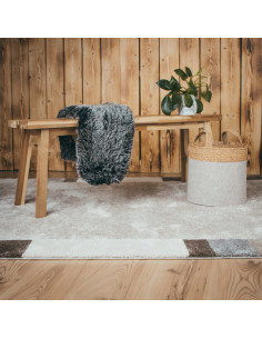 Frisco 281 Taupe Rug – Elegant Geometric Carpet 2