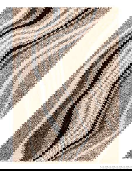 Tappeto moderno Frisco 283 tortora