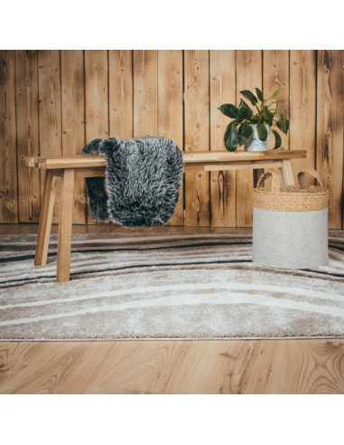 Tappeto moderno Frisco 283 tortora