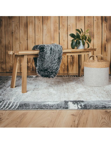 Frisco 284 Grey Rug – Modern Geometric Carpet