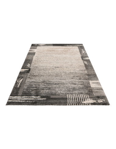 Frisco 284 Grey Rug – Modern Geometric Carpet