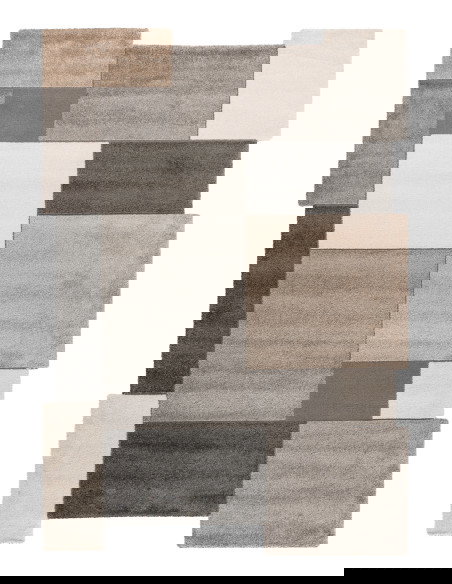 Tappeto moderno Frisco 285 grigio per salotto elegante