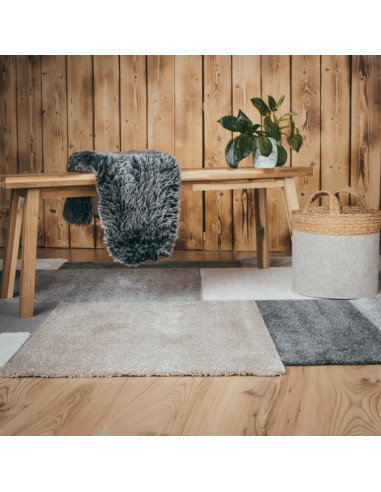 Tappeto moderno Frisco 285 grigio per salotto elegante