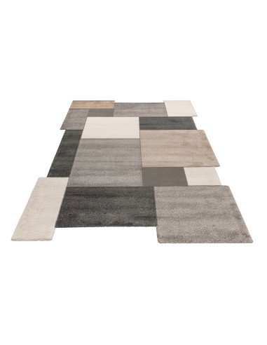 Tappeto moderno Frisco 285 grigio per salotto elegante