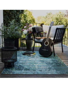 Gobelina 643 Ocean Vintage Rug with Blue Tones 2
