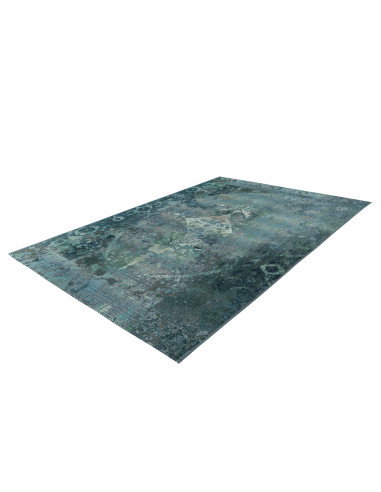 Gobelina 643 Ocean Vintage Rug with Blue Tones