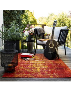 Tappeto moderno Gobelina 643 rosso per salotto 2