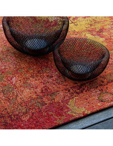 Tappeto moderno Gobelina 643 rosso per salotto