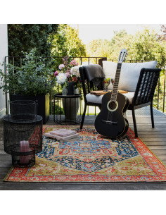 Tappeto Salotto Multi Colore Vintage e Moderno 2