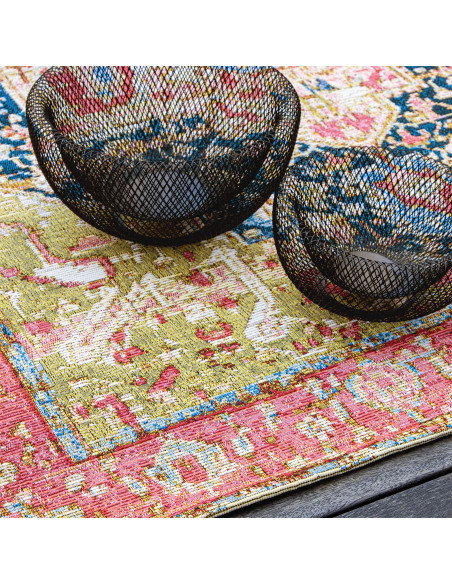 Gobelina 645 Multi Vintage Style Rug with Multi-Color Design