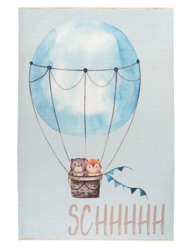 Greta 601 shhh Children’s Rug in Soft Natural Tones