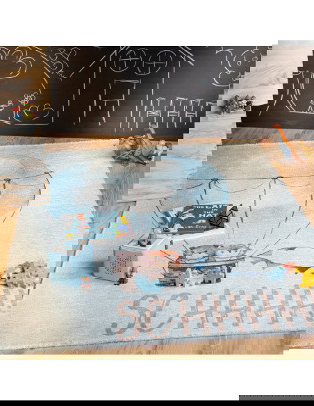 Greta 601 shhh Children’s Rug in Soft Natural Tones