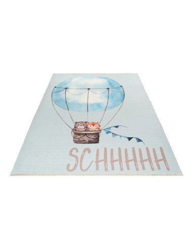 Greta 601 shhh Children’s Rug in Soft Natural Tones