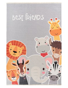 Greta 606 Natural Recycled Cotton Kids Rug