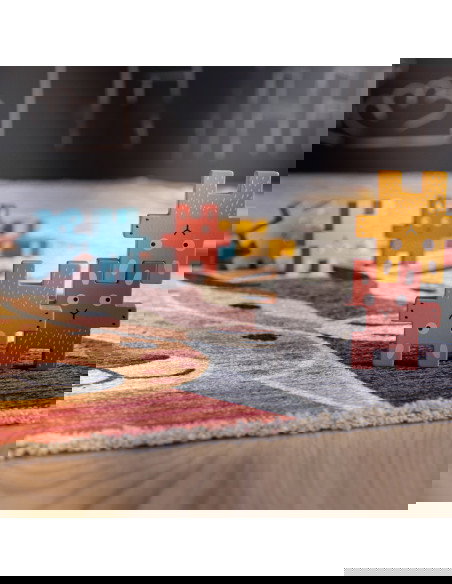 Greta 606 Natural Recycled Cotton Kids Rug