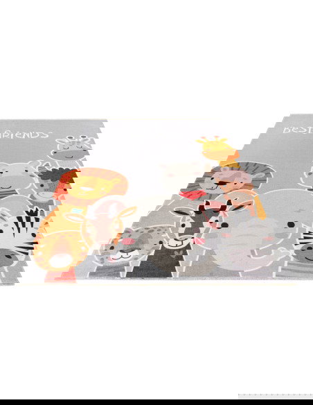 Greta 606 Natural Recycled Cotton Kids Rug