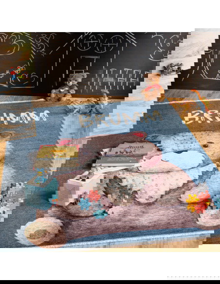 Greta 613 Brum Natural Cotton Rug for Kids