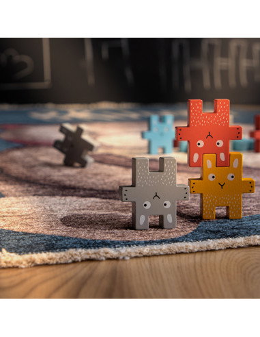 Greta 613 Brum Natural Cotton Rug for Kids