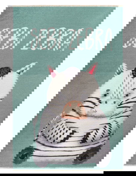 Tappeto moderno Greta 614 zebra per salotto e cameretta