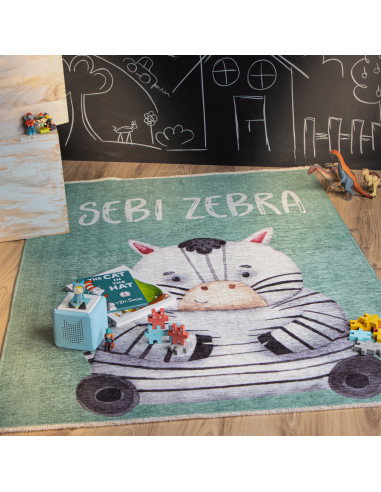 Tappeto moderno Greta 614 zebra per salotto e cameretta