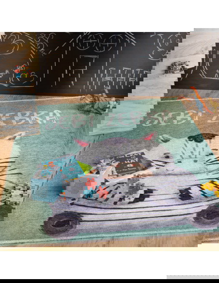 Tappeto moderno Greta 614 zebra per salotto e cameretta