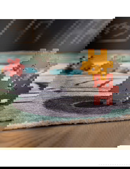 Tappeto moderno Greta 614 zebra per salotto e cameretta