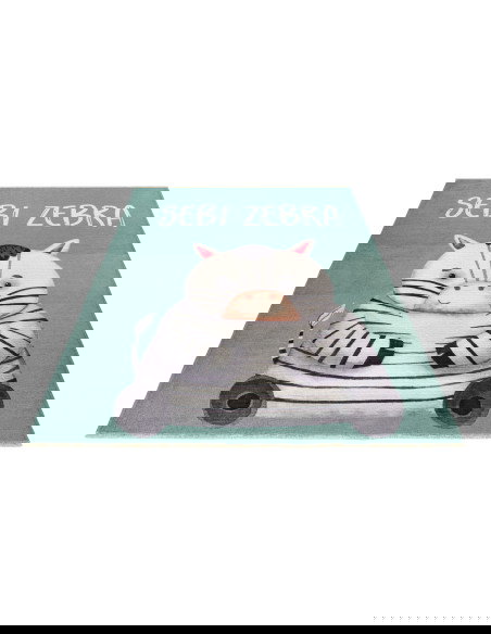 Tappeto moderno Greta 614 zebra per salotto e cameretta