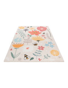 Greta 623 Flow Floral Rug in Recycled Cotton 2