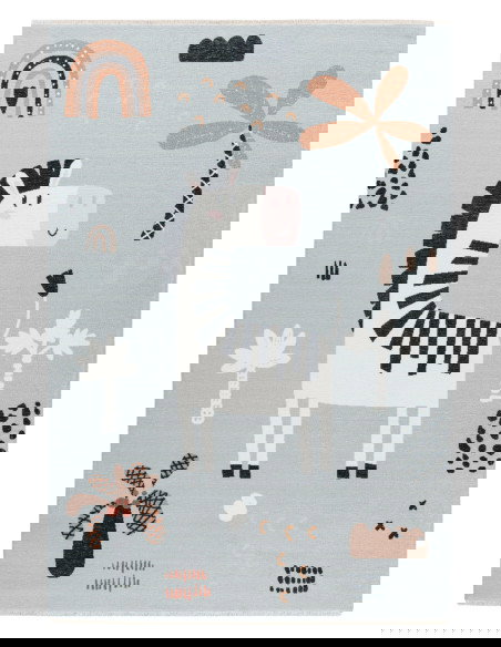 Greta 624 Zebr Eco-Friendly Child’s Rug