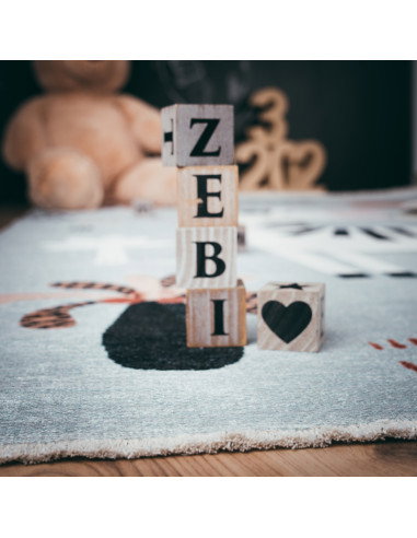 Greta 624 Zebr Eco-Friendly Child’s Rug
