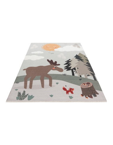 Greta 627 Moss Children's Rug – Eco-Friendly & Durable