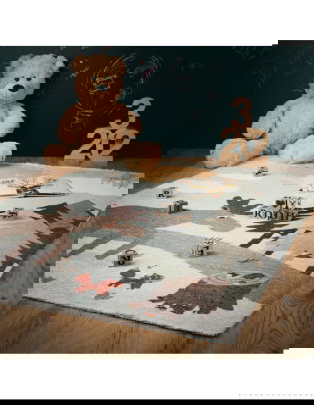 Greta 627 Moss Children's Rug – Eco-Friendly & Durable