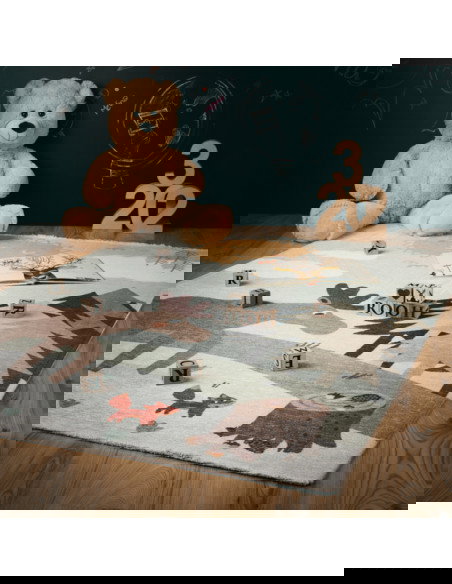 Greta 627 Moss Children's Rug – Eco-Friendly & Durable