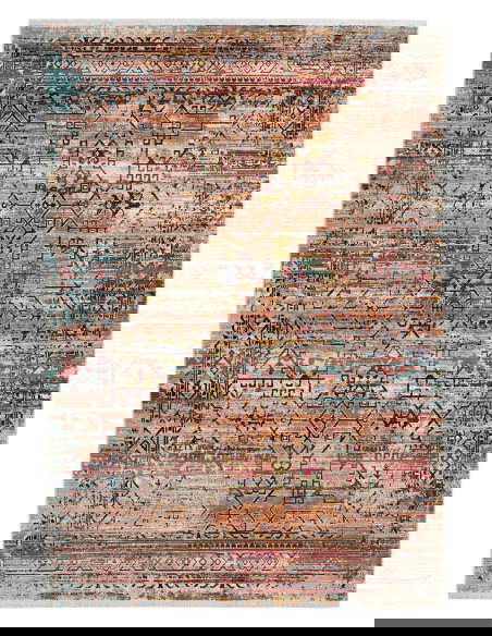 Tappeto salotto Inca 356 multi moderno e vintage