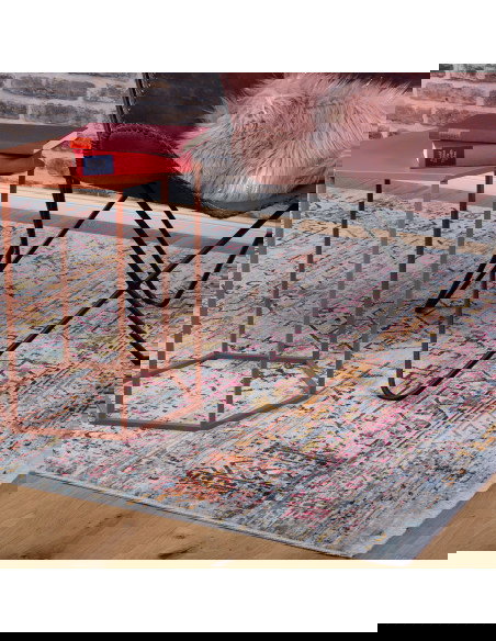 Tappeto salotto Inca 356 multi moderno e vintage