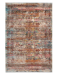 Inca 356 Multi Vintage Style Rug with Multi-Colored Pattern
