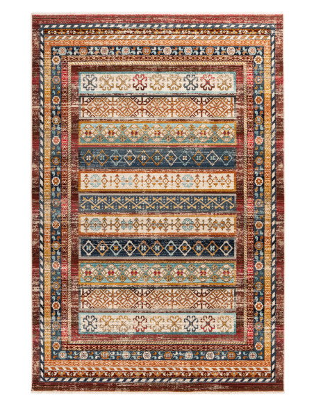 Tappeto moderno Inca 361 multi per salotto
