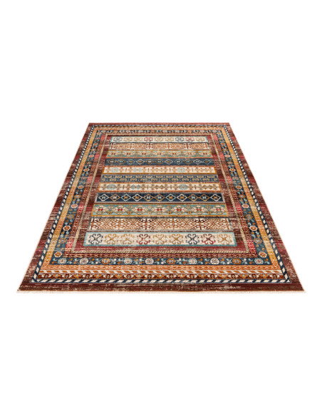 Tappeto moderno Inca 361 multi per salotto