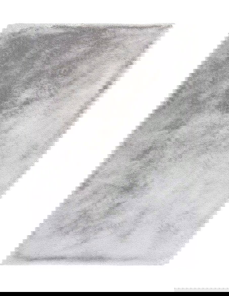 Infinity 200 Grey Soft Synthetic Rug – Modern Elegance