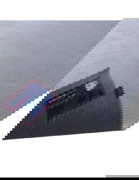 Infinity 200 Grey Soft Synthetic Rug – Modern Elegance