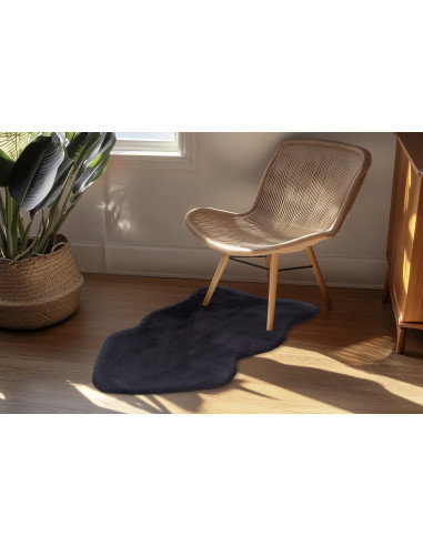 Tappeto salotto moderno antracite