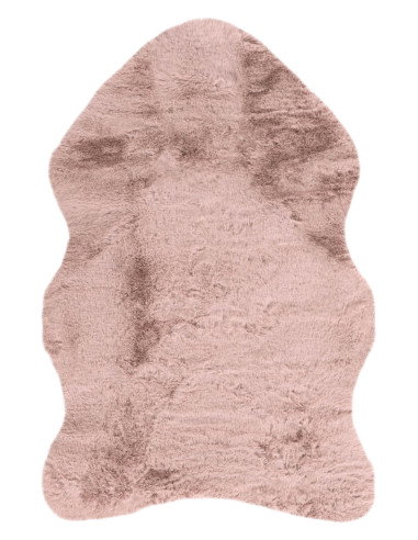 Tappeto moderno rosa cipria per salotto elegante