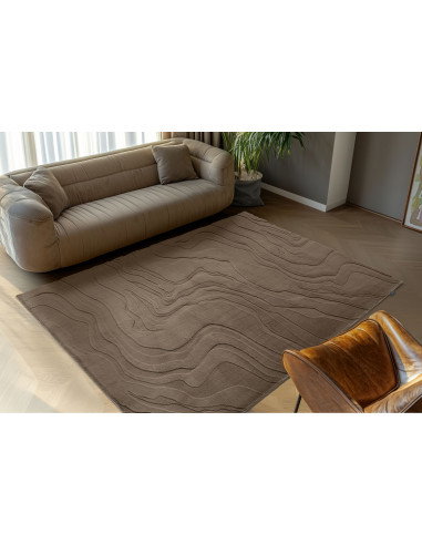Interstellar 500 Taupe Rug – Modern Cozy Carpet