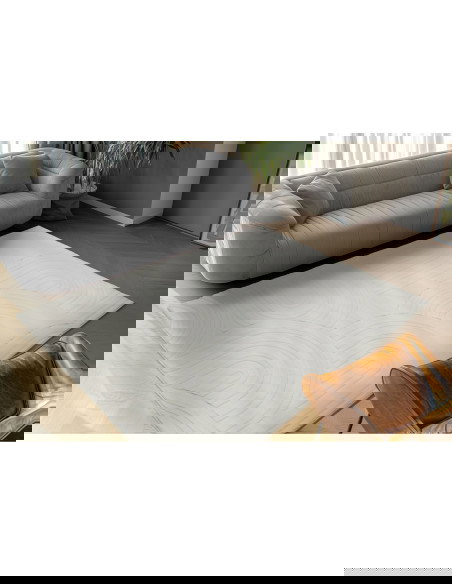 Tappeto moderno Interstellar 501 bianco