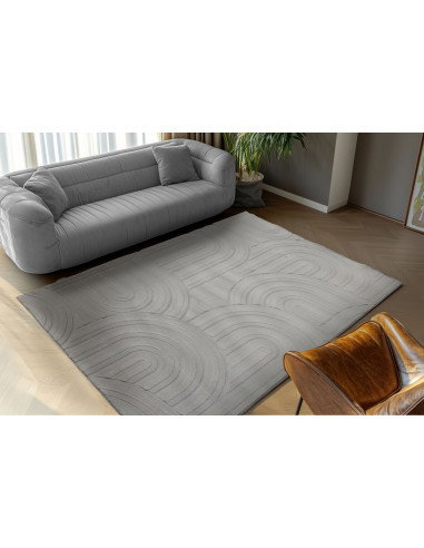 Tappeto moderno grigio Interstellar 501