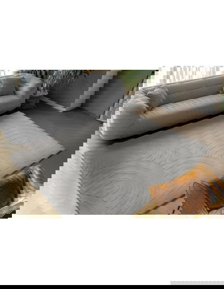 Tappeto moderno grigio Interstellar 501